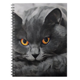 Caderno Espiral Gatinho Shorthair Britânico