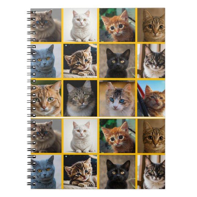 Caderno Espiral Gatinhos em Todo Lugar (Frente)