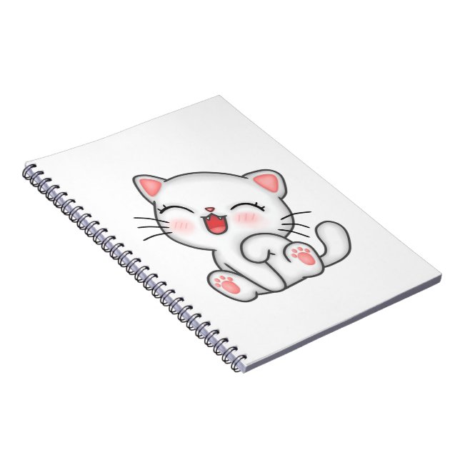 Caderno Espiral Gato (Lado Direito)