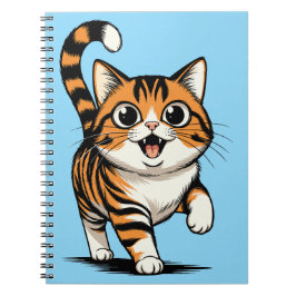 Caderno Espiral gato