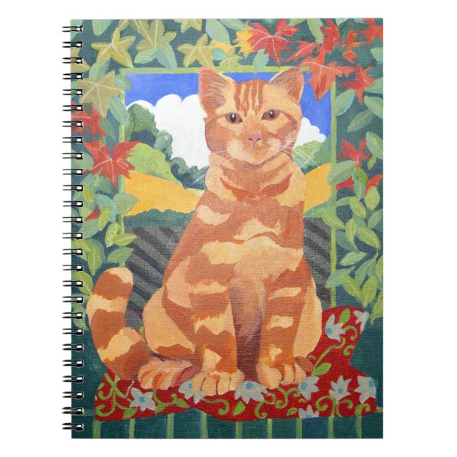 Caderno Espiral Gato 2014 (Frente)