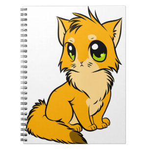 Caderno Espiral Gato Animo, Grito, Gatinho, Figura e Arte