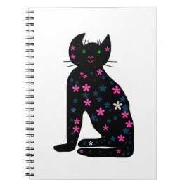 Caderno Espiral Gato bonito