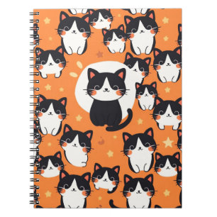 Caderno Espiral Gato Bonito Víblias
