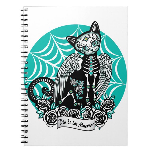 Caderno Espiral Gato de Câncer (Frente)