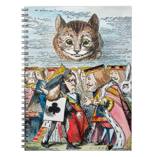 Caderno Espiral Gato de Cheshire, 1865