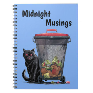 Caderno Espiral Gato de Estrada