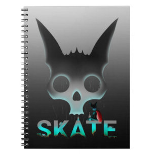 Caderno Espiral Gato de Grafite