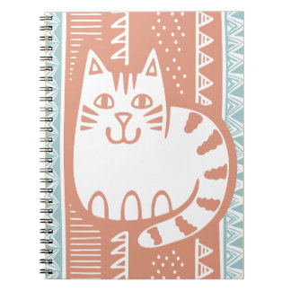 Caderno Espiral Gato de Notebook Fotográfico Espiral