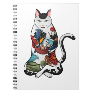 Caderno Espiral gato-do-mato