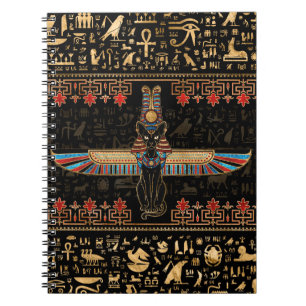 Caderno Espiral Gato Egípcio - Bastet