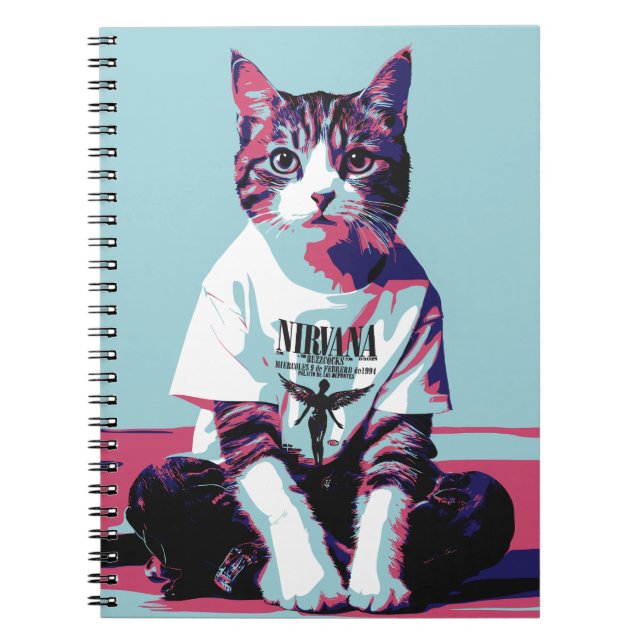 Caderno Espiral Gato Gato Gato Gato (Frente)