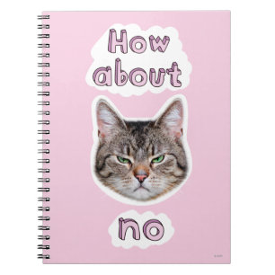 Caderno Espiral Gato irritado