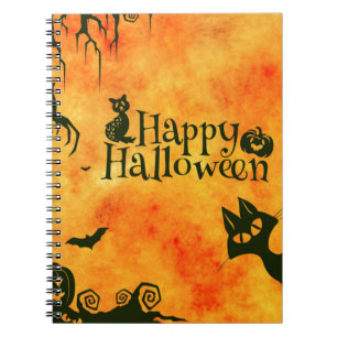 Caderno Espiral gato malhado