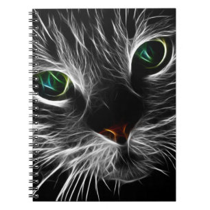 Caderno Espiral Gato Sólido, Felino, Espírito Santo