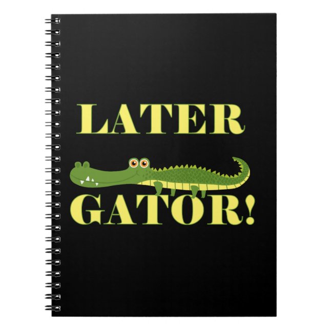 Caderno Espiral Gator posterior (Frente)
