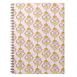 Caderno Espiral Gatos do sorvete II
