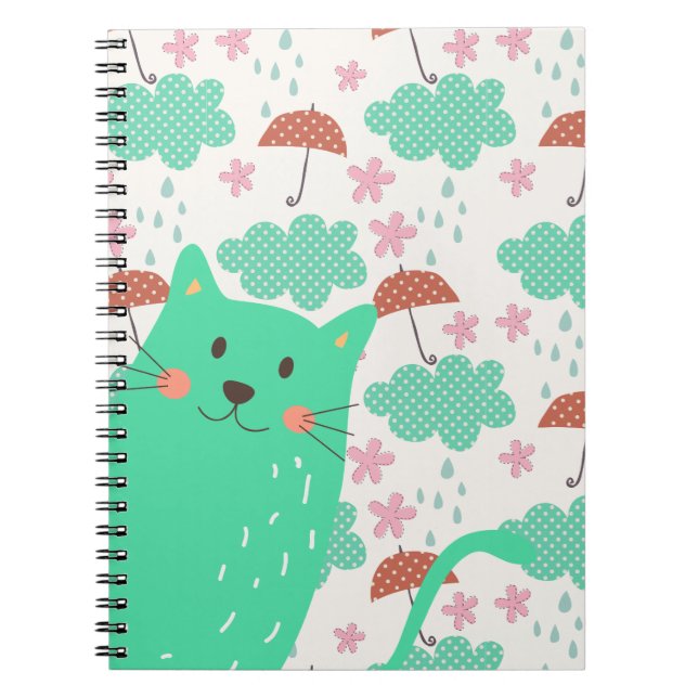 Caderno Espiral Gatos em Choque (Frente)