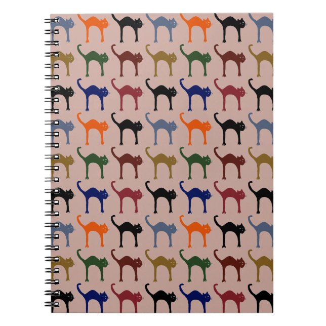 Caderno Espiral gatos pequenos (Frente)