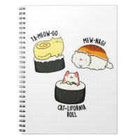 Gatos Sushi Piada Divertida de Sushi