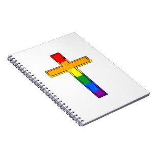 Caderno Espiral Gay Cross