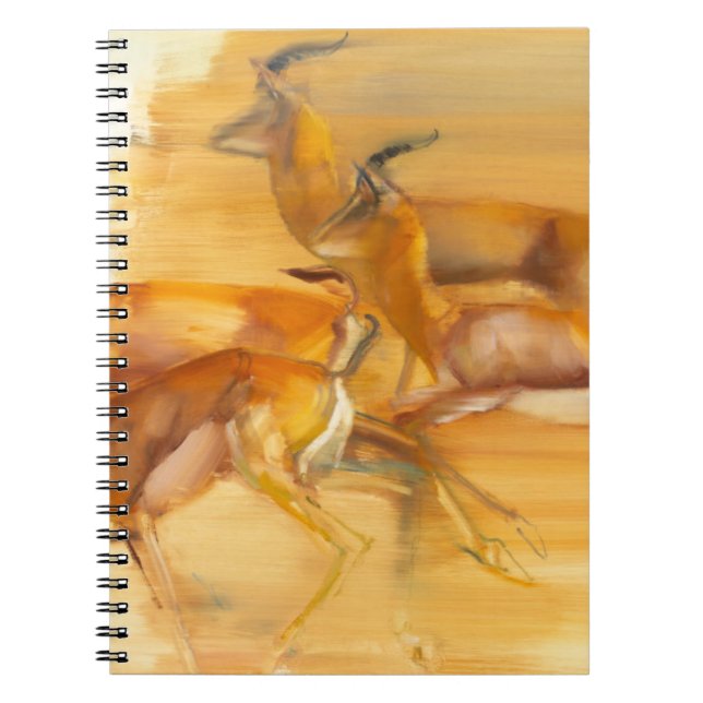 Caderno Espiral Gazelas Running 2010 (Frente)