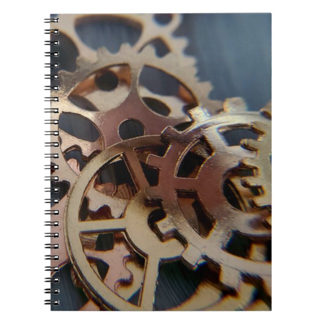 Caderno Espiral Gears Spiral (Frente)
