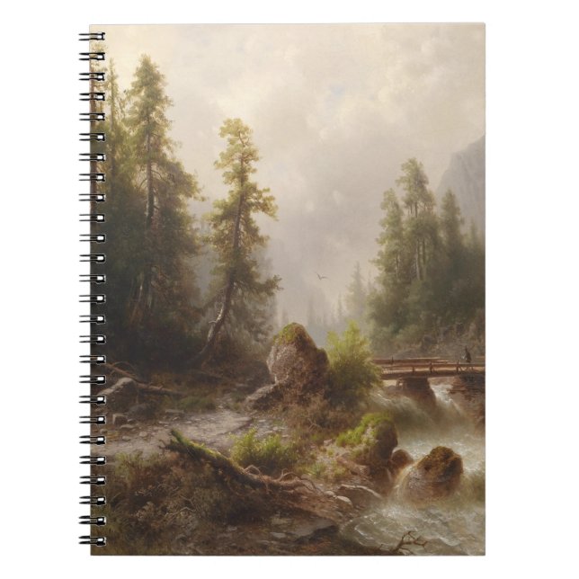 Caderno Espiral Gebirgsbach - Albert Rieger (Frente)