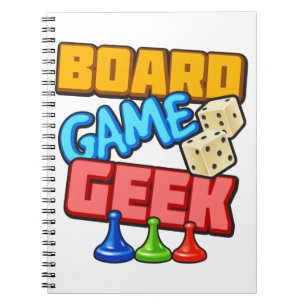 Caderno Espiral Geek do jogo conselho