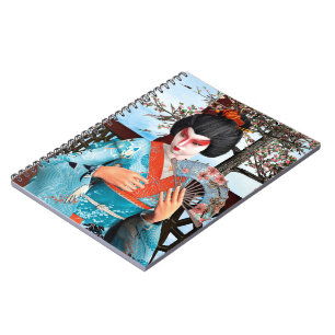 Caderno Espiral Géisha