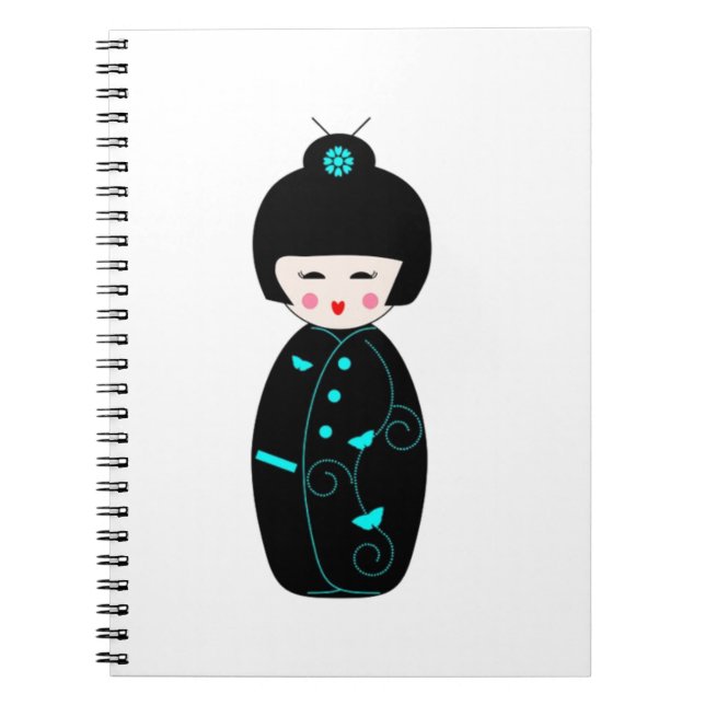 Caderno Espiral Geisha Girl (Frente)