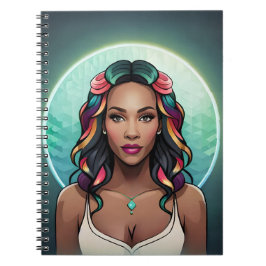 Caderno Espiral Gelã Rainbow Essence Empowerment Girl Power