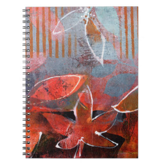 Caderno Espiral Gelli Plate monoprint 011