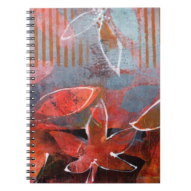 Caderno Espiral Gelli Plate monoprint 011 (Frente)