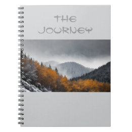 Caderno Espiral Gelo de Outono