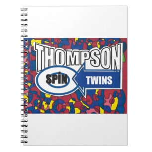 Caderno Espiral Gêmeos Spin Thompson.