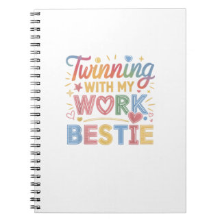 Caderno Espiral Geminando com minha base de trabalho