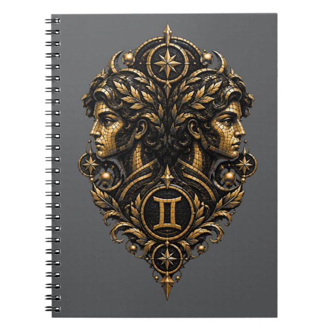 Caderno Espiral Géminis  (Frente)