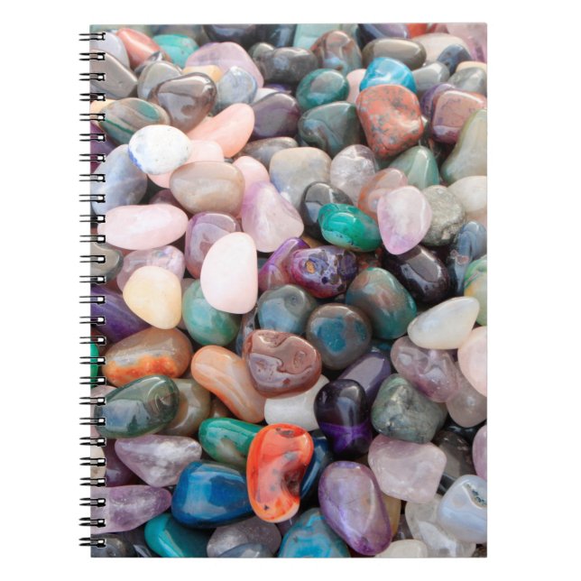 Caderno Espiral Gemstone geology mineral caro (Frente)
