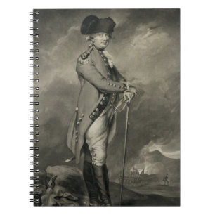 Caderno Espiral General Cornwallis (1738-1805) gravado por John Jo