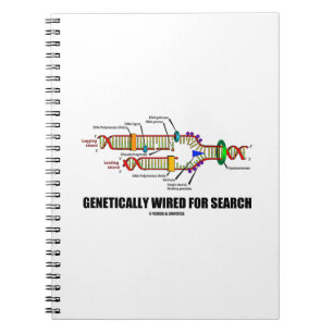 Caderno Espiral Geneticamente Ligado Para Pesquisa (Replicação D