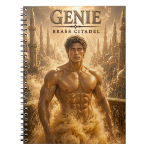 Caderno Espiral Genie Citadela de Latão Cinema Escuro