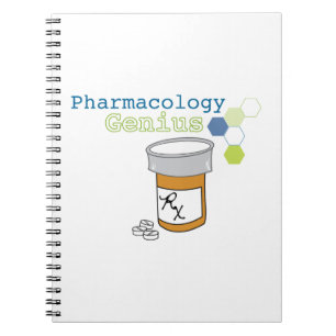 Caderno Espiral Genio de Farmacologia