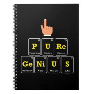 Caderno Espiral Gênio puro