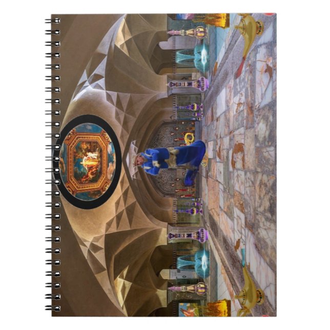 Caderno Espiral Gênio sob demanda (Frente)