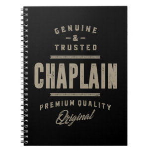 Caderno Espiral Genuine Chaplain