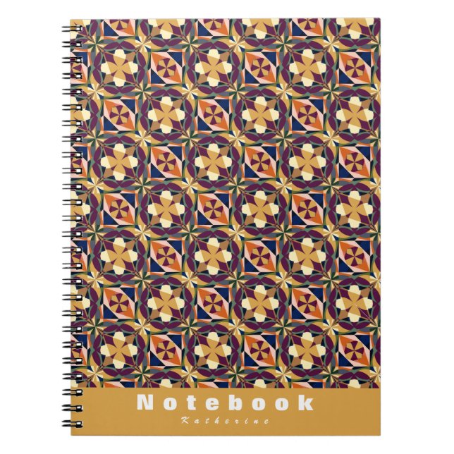 Caderno Espiral Geometria Atrativa (Frente)