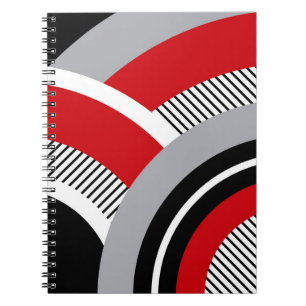 Caderno Espiral Geometria colorida