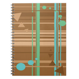 Caderno Espiral Geometria do Chocolate da Casa