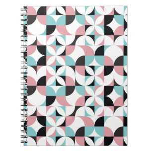 Caderno Espiral Geometria minimalista, estilo escandinavo trabalho
